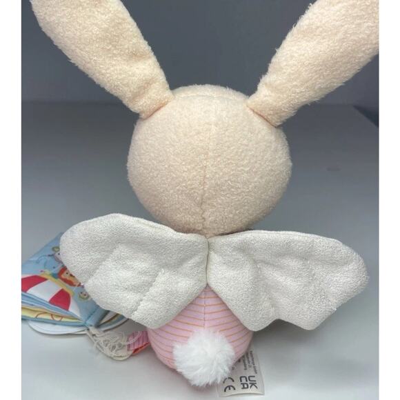Bababoo and Friends Pippa Bunny Best Friend Plush 9” Stuffed Animal Rabbit NWT - Picture 4 of 12
